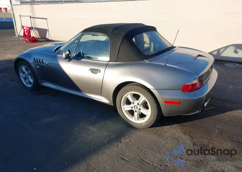 2001 BMW Z3 2.5I from USA, damaged, VIN WBACN33451LK48188